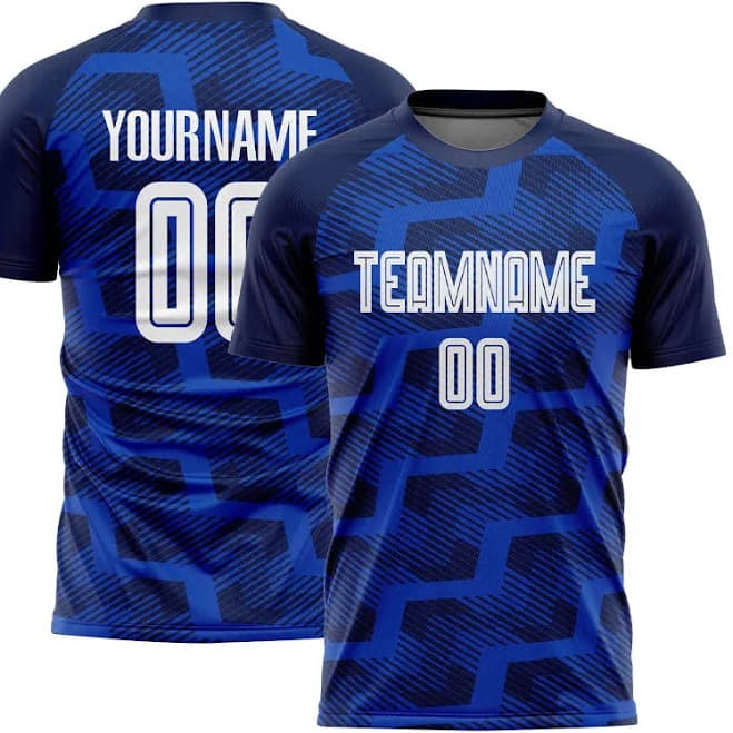White-Thunder Men's Sublimation Soccer Jersey