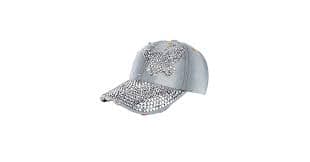 Generic Butterfly Rhinestone Baseball Cap for Women Bling Fashion Hip Hop Hats Summer Gifts for Women (B, One Size) at Amazon Women's Clothing store