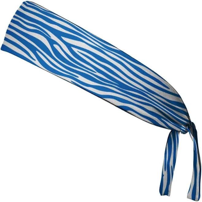 Wicked Headbands Zebra Elastic Tie Headbands Made in USA