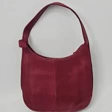 Vintage Coach Ergo 9033 Leather Hobo Shoulder Bag Red