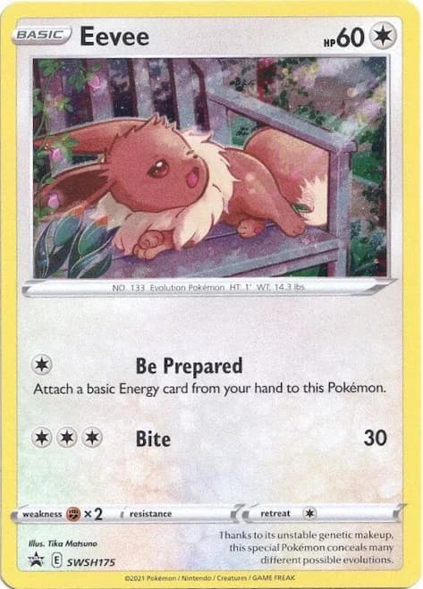 Eevee SWSH175 Sword & Shield Promo Cards