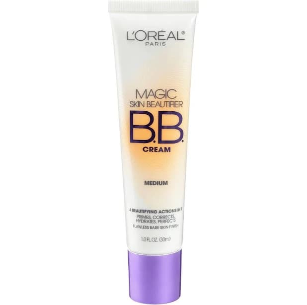 L'oreal Paris Magic Skin Beautifier BB Cream for Face, Medium, 1 fl oz, Size: 1 fl. oz.