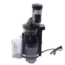 110v Kitchen Quiet Slow Juicer, Masticating Juicer Machine, Cold Press Extractor, 250w, 45rpm, Black - Walmart.com