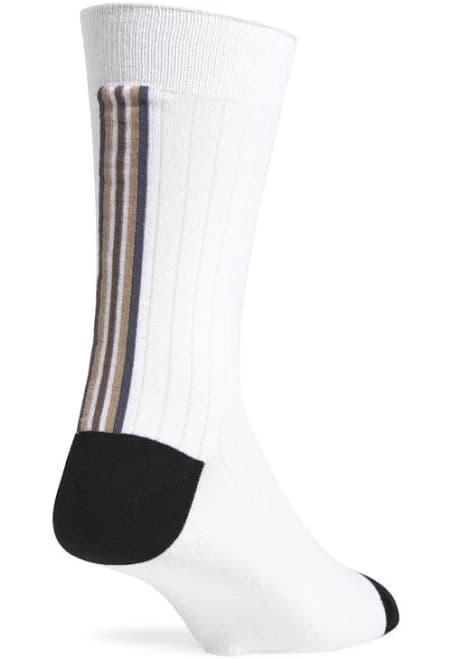 Nordstrom Ribbed Cotton Blend Crew Socks