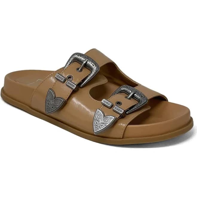 DOLLY Women's Buckled Two-Strap Sandals