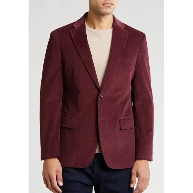 Tommy Hilfiger Men's Cotton Corduroy Blazer
