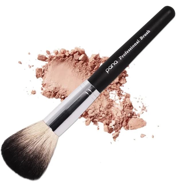 Pana Brand Black Handle Powder Brush (Professional Quality)