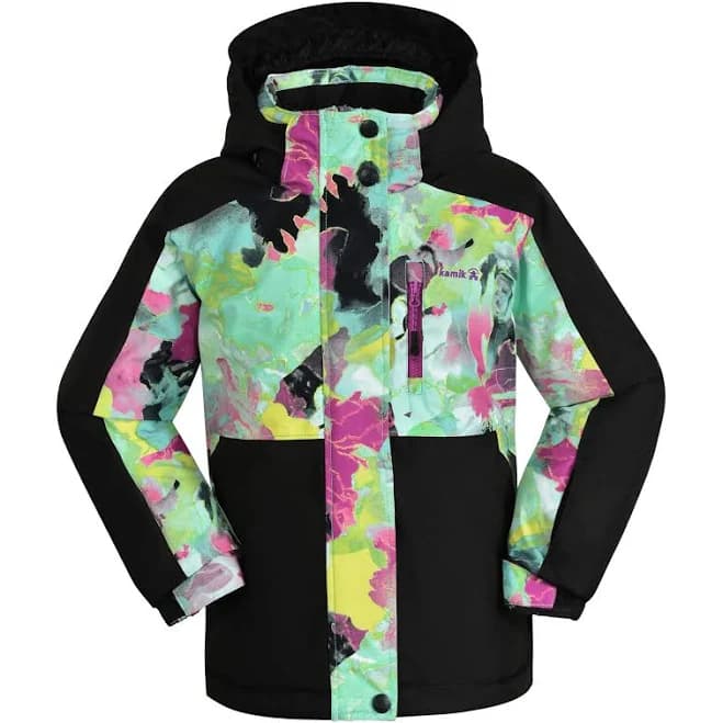Kamik Girls' Mirabel Insulated Colorblock Jacket