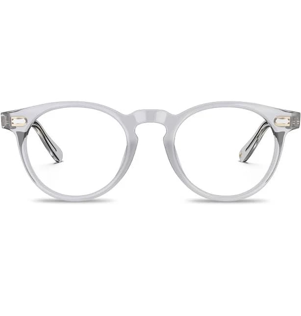IGIOO Clear Transparent Eyeglasses Dublin Full-Rim Acetate Frames