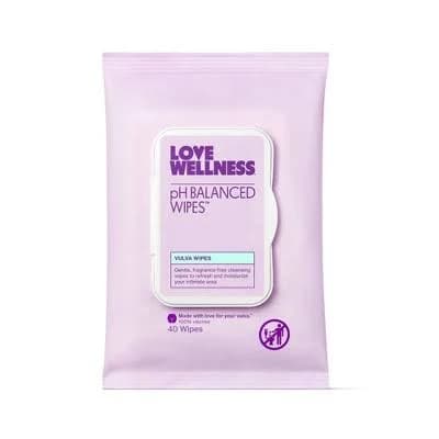 Love Wellness pH Balanced Wipes
