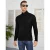 Coolmee Men's Polo Shirts Slim Fit Long Sleeve Zipper Polo T Shirt Casual Golf Shirt Classic Tee Black L : Target