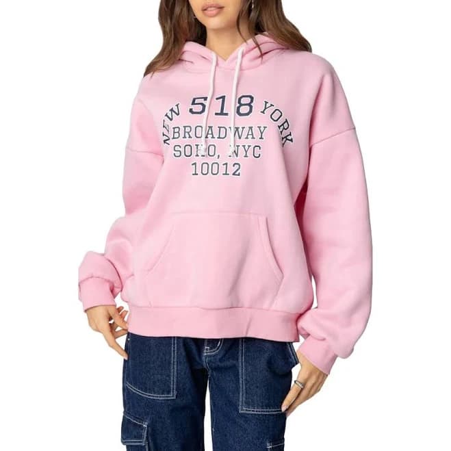 EDIKTED Women's New York Oversized Hoodie