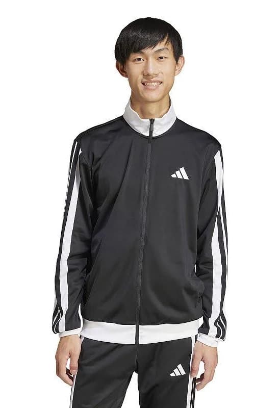 Men's adidas Colorblock 3-Stripes Tricot Sportswear Track Jacket