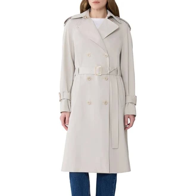 Soia & Kyo Women's Becky Double Breasted Trench Coat