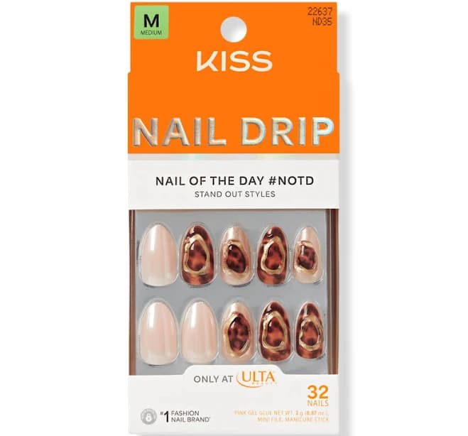 Kiss Drip Press On Nails