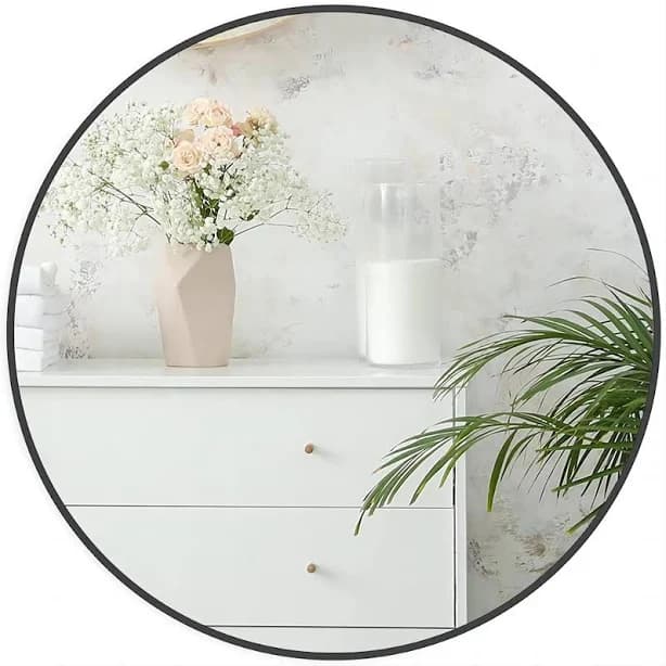 Forclover Framed Mirror HUC-RD24BK