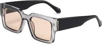 Amazon.com: ZENYS Retro Punk Fashion - Gafas de sol decorativas para hombres y mujeres (color A, tamaño: 1) : Ropa, Zapatos y Joyería