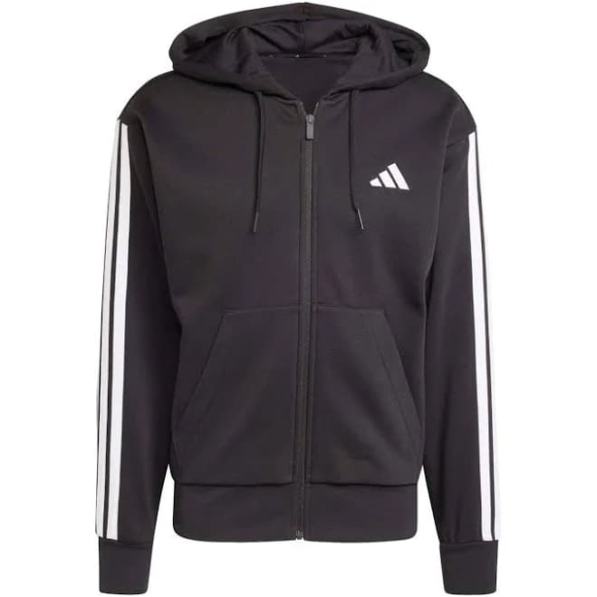 adidas Men's Essentials 3-Stripes Fleece Hoodie