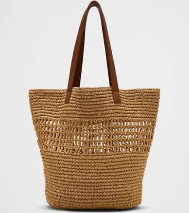 Women's Straw Market Tote