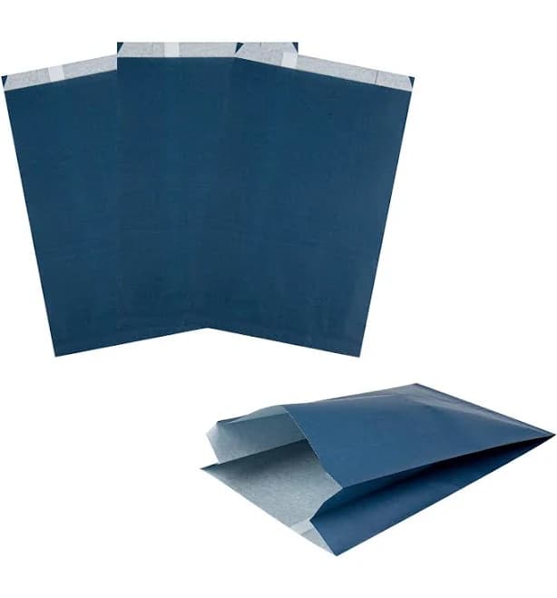 Bag Tek Midnight Blue Paper French Fry / Snack Bag