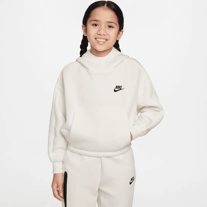 Nike Girls' Tech Fleece Oversized Hoodie