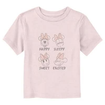 Minnie Mouse Cute Moods Graphic T-Shirt