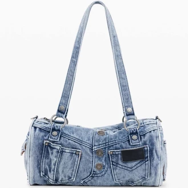 Desigual Women's East/West Denim Bag Pockets
