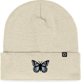 Dalix Women's Butterfly Embroidered Beanie