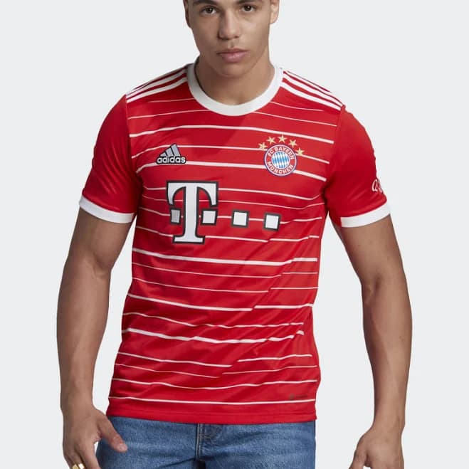 adidas Men's FC Bayern 22/23 Home Jersey