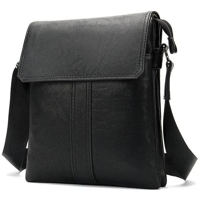 West Louis Men's Genuine Leather Shoulder Bag