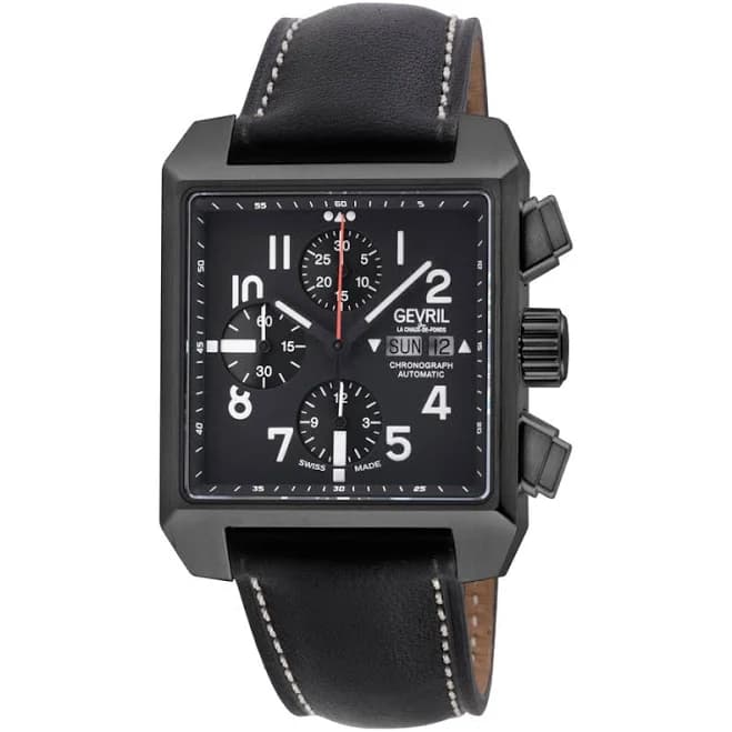 Gevril Men's Herald Square Automatic Swiss Automatic Watch