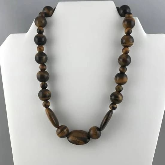 Tiger Eye Bead Necklace