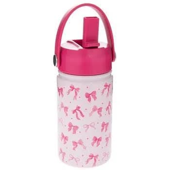Pink Bows Mini Water Bottle