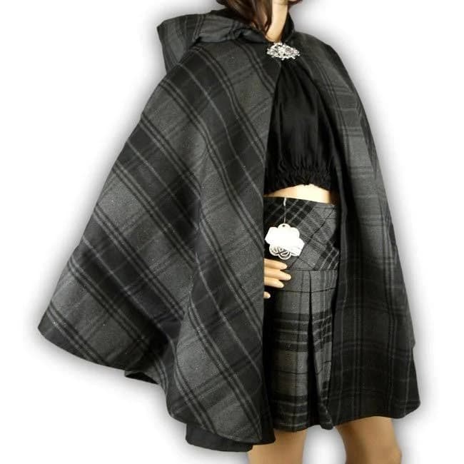 Tartan Cloak Cape