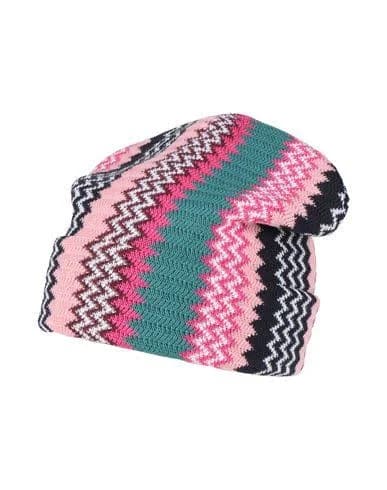 Missoni Intarsia-knit Beanie - Pink
