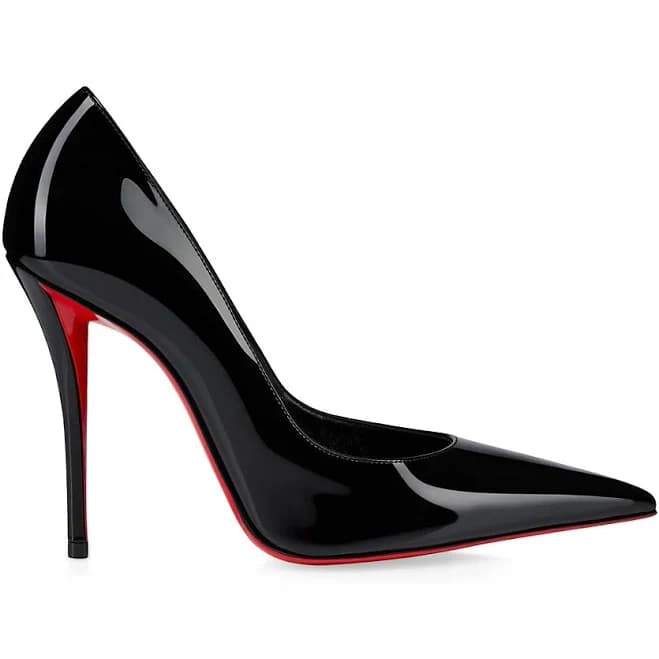 Christian Louboutin Miss Z Patent Calf Leather Pumps