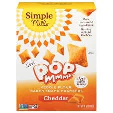 Simple Mills Cheddar Pop Mmms