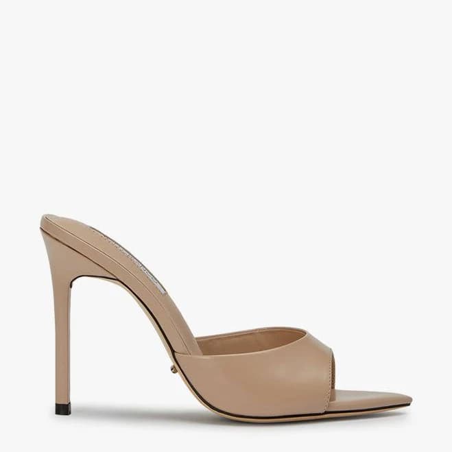 Tony Bianco Women's Malibu Creme Hi Shine Dress Sandals