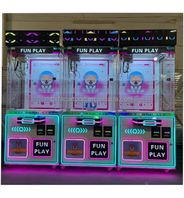 Toda Screen Video Claw Machine - Fun For All Ages