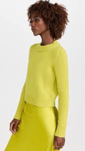 La Ligne Solid Mini Marin Sweater - Chocolate | Editorialist