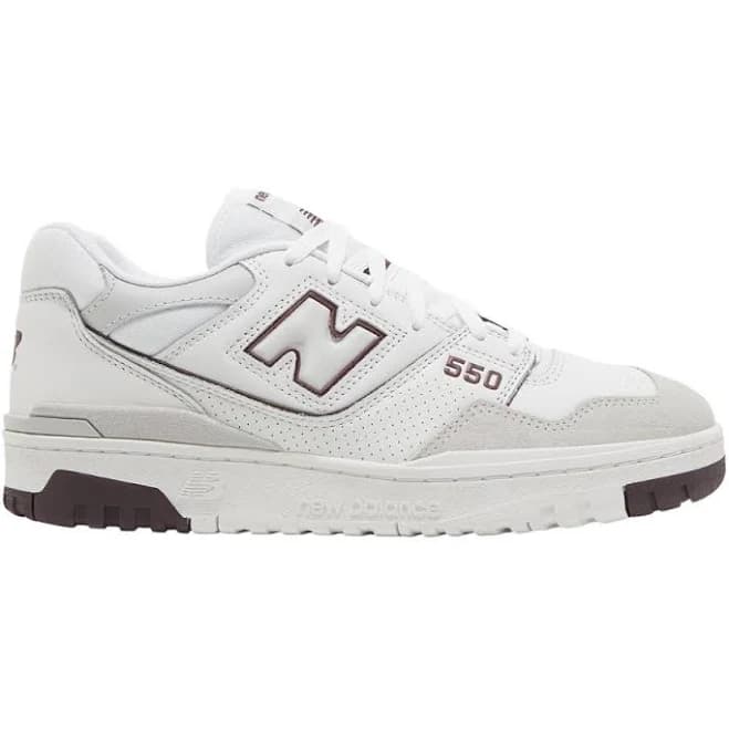 New Balance 550 'Summer Fog Burgundy' | White | Men's Size 9
