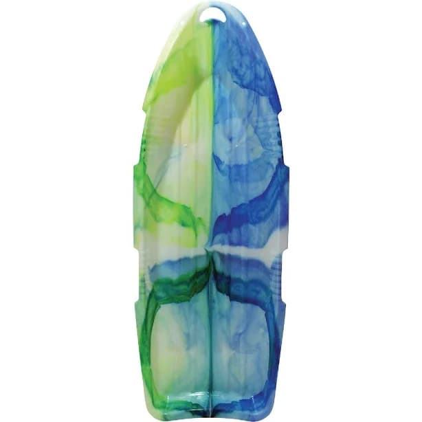 ESP 48" Neon Tie Dye Sno Cruiser 2-Rider Toboggan Sled