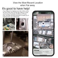 TSA Customs Code Lock Works With Apple Find My Smart Airtag Anti Loss GPS Tracker Padlock For Travel Luggage Password Changeable - AliExpress 44