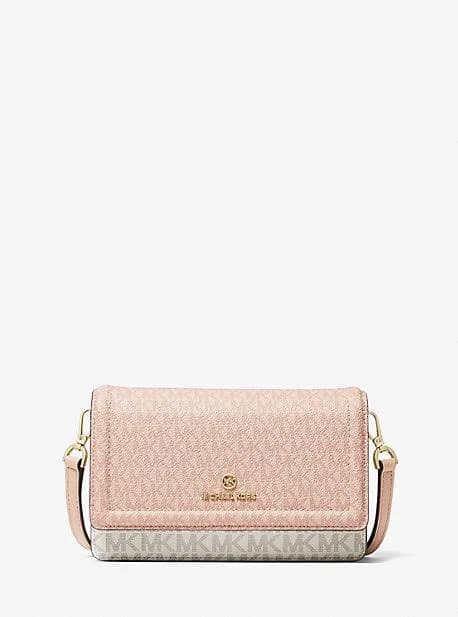 MICHAEL Michael Kors Jet Set Two-Tone Logo Crossbody Bag