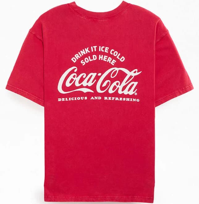 Pacsun Men's Coca-Cola Five Cents T-Shirt