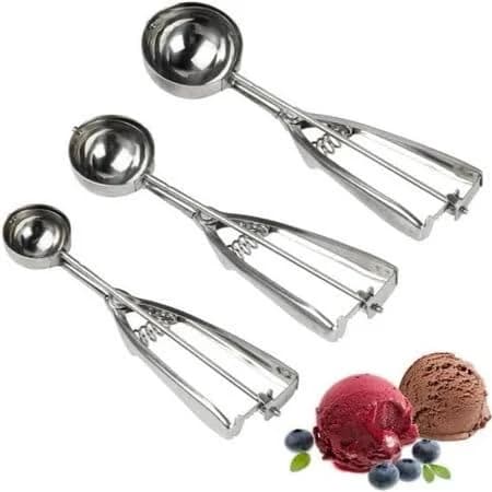 3pcs Ice Cream Scoop Cookie Scoop Set