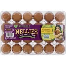 Nellies Eggs, Brown, Free Range, Large
