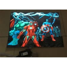 Custom Animated EL Poster - High Brightness Advertising