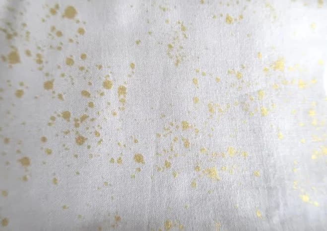 Brother Sister Design Studio GRAY SPARKLE Cotton Fabric By The Yard