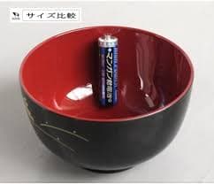 10 Pack Plastic Soup Bowls Bunny and Moon Pattern 4.25-Inch Lacquer Finish Made in Japan - Japan Bargain Inc